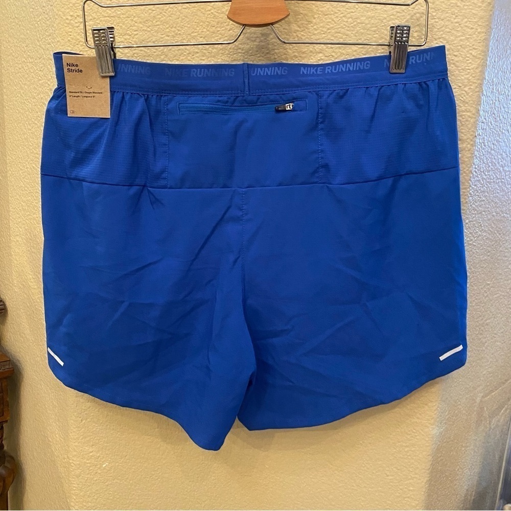 NWT~NIKE Men Blue Stride Running Lined Athletic Shorts Size XL - Picture 3 of 11